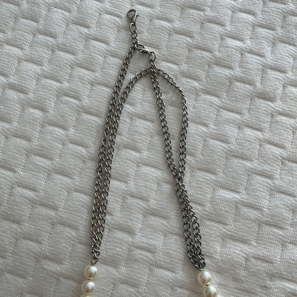 NECKLACE FAUX PEARLS - Picture 3 of 5